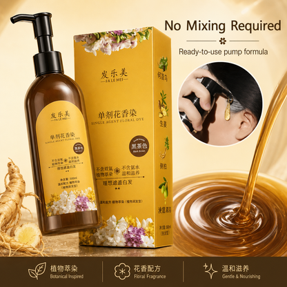 Instant Floral Hair Dye