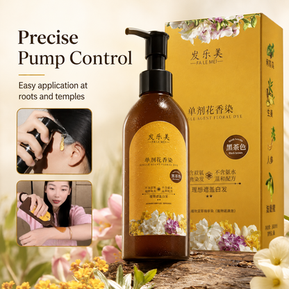 Instant Floral Hair Dye