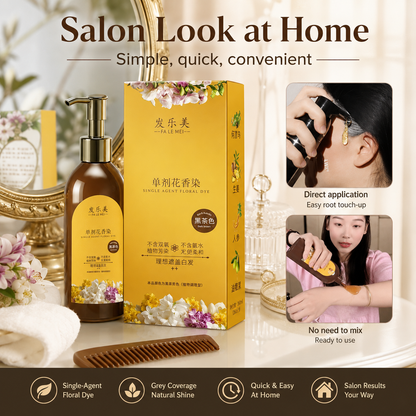Instant Floral Hair Dye