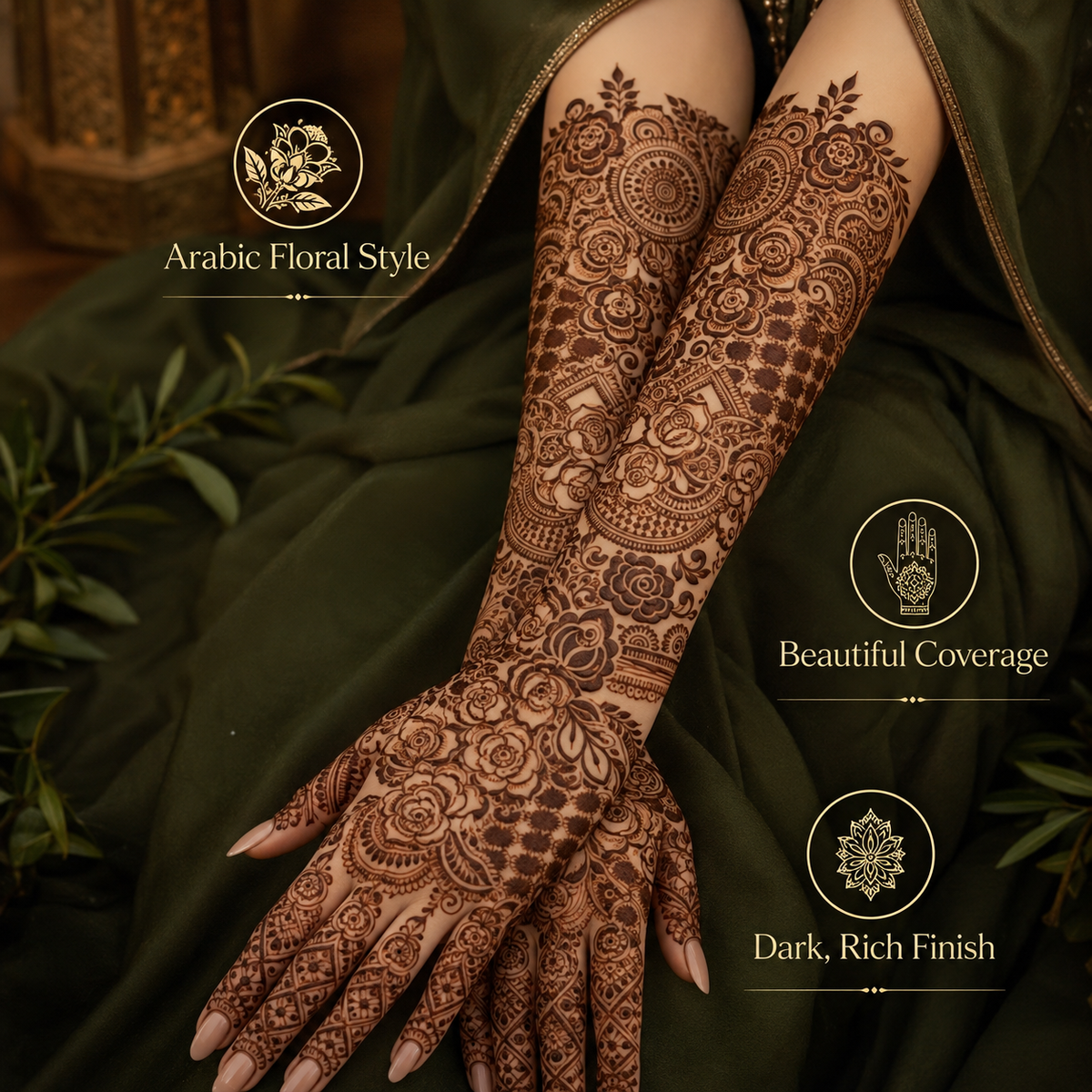 Henna Tattoo Sticker
