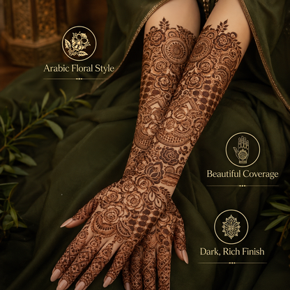 Henna Tattoo Sticker