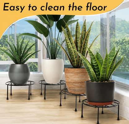 Round Metal Plant Stand