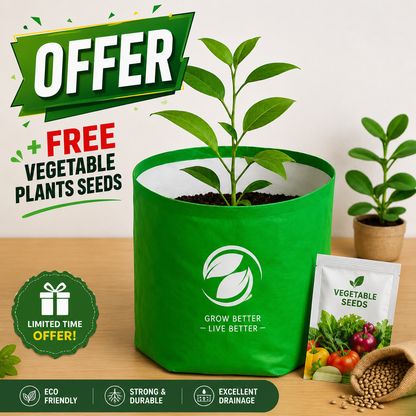 Premium Fabric Grow Bags – Durable Plant Pots