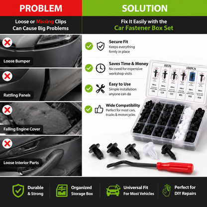 Car Fastener Box Set