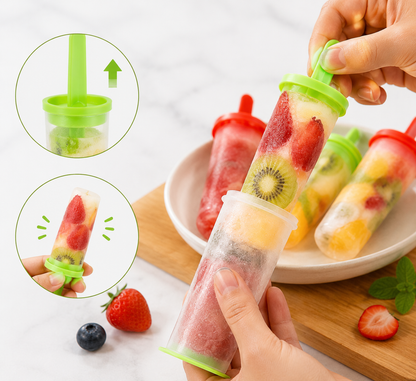 Homemade Ice Cream Molds – DIY Popsicle & Dessert Kit