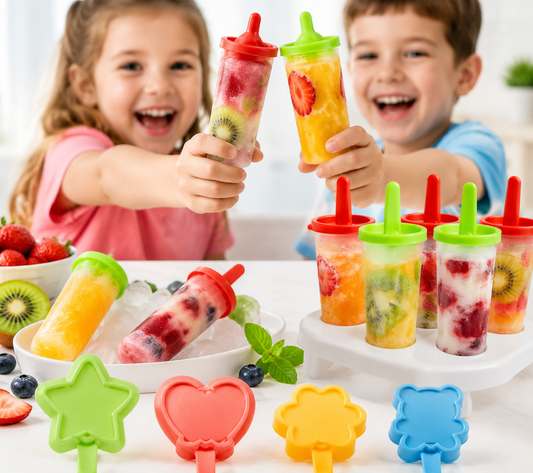 Homemade Ice Cream Molds – DIY Popsicle & Dessert Kit