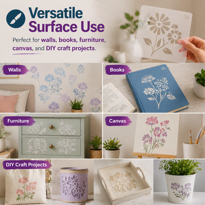Reusable Craft Paint Stencils