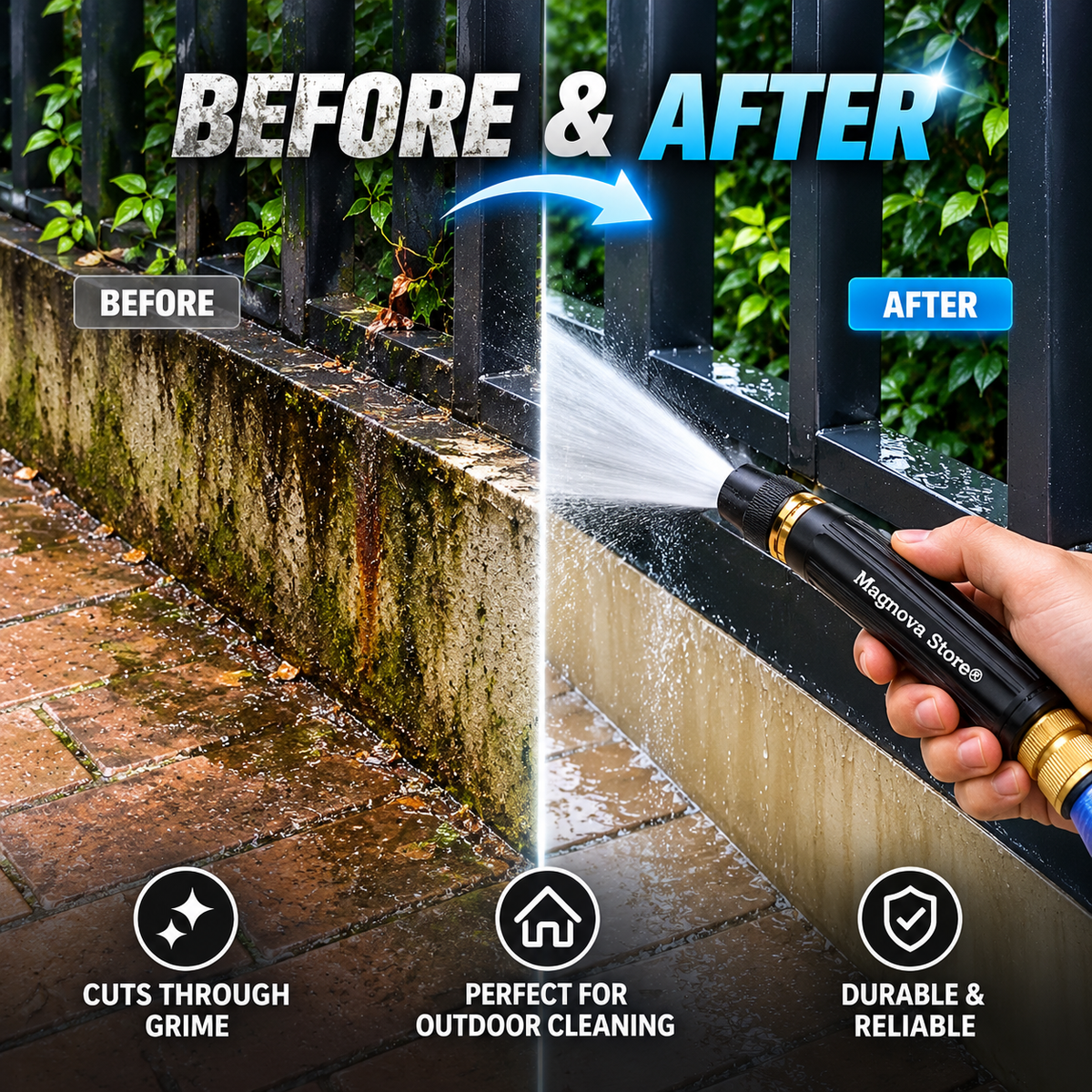 High Pressure Adjustable Spray Nozzle