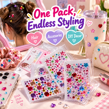 Sparkle Gem Stickers