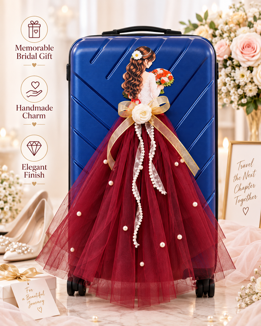 Bridal Suitcase Decor