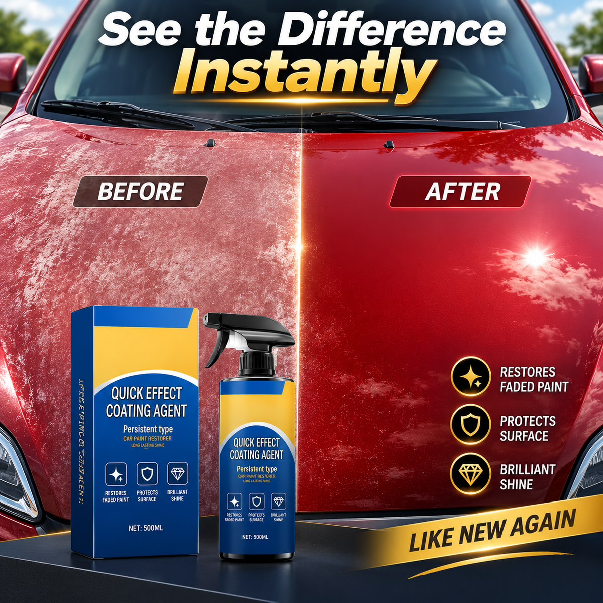 Quick Effect Car Coating Agent™