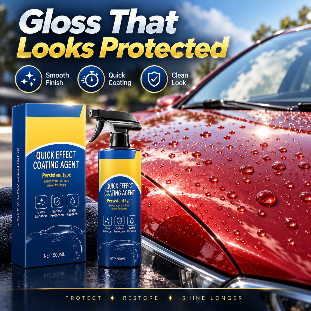 Quick Effect Car Coating Agent™