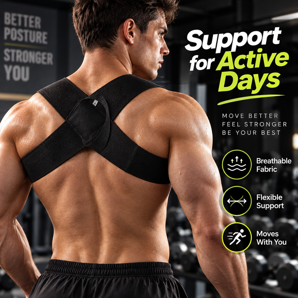 Fitness Posture Corrector Training Straps
