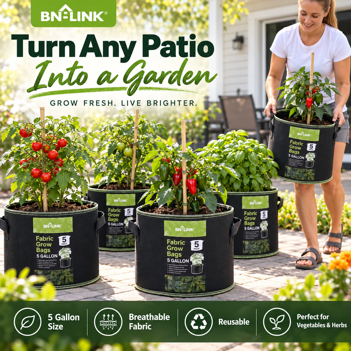 Fabric Grow Bags