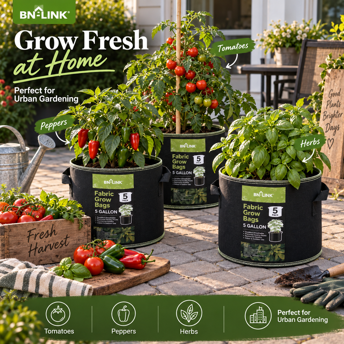 Fabric Grow Bags