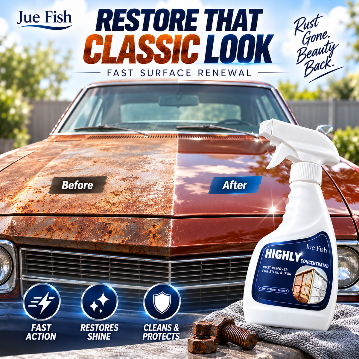 Powerful Rust Remover Spray
