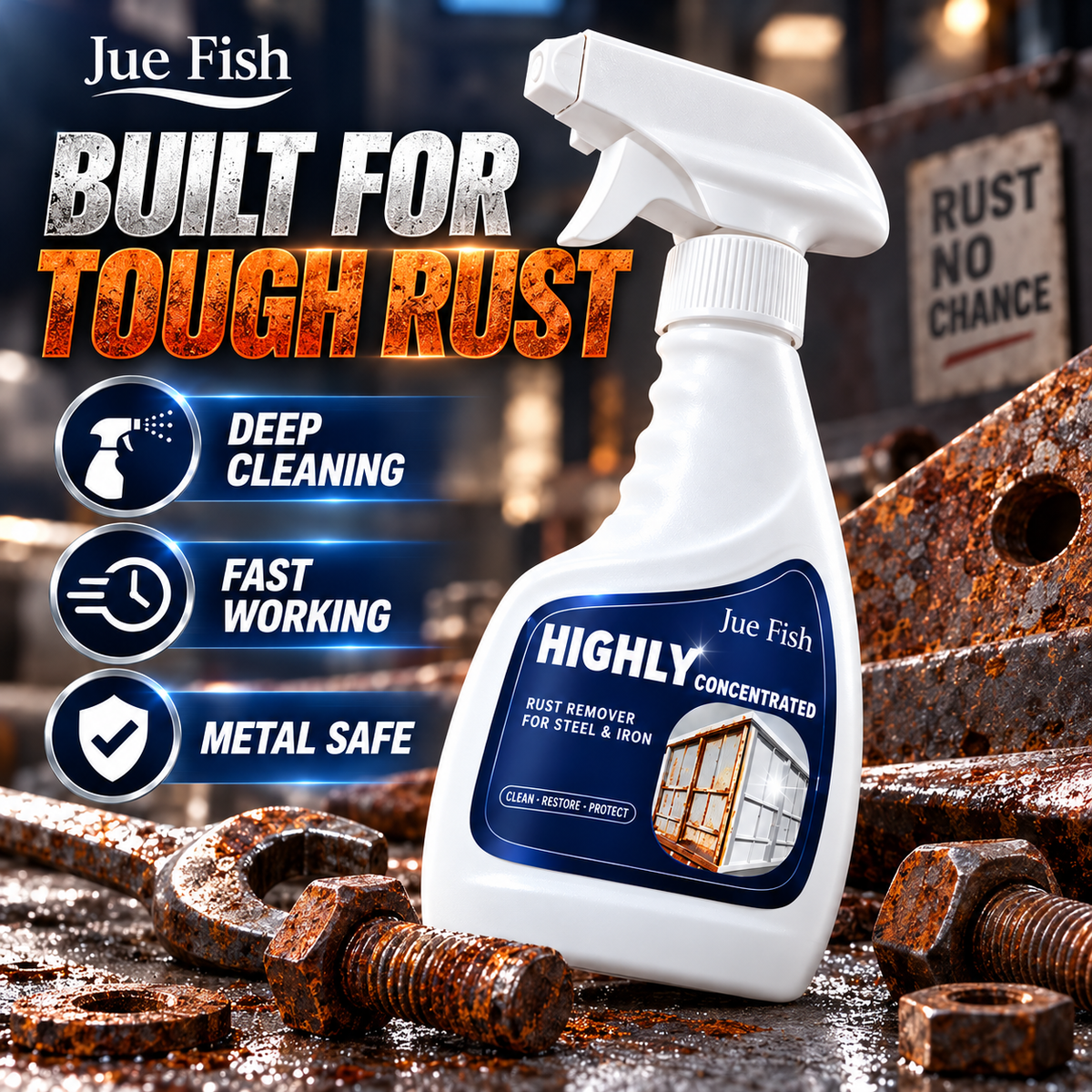 Powerful Rust Remover Spray