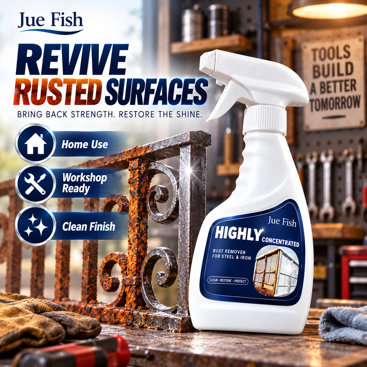 Powerful Rust Remover Spray