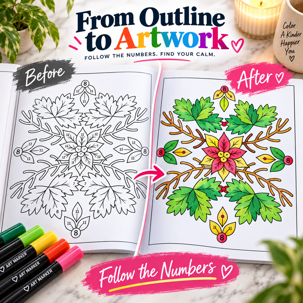 Adult Coloring Book