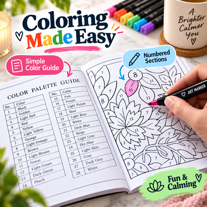 Adult Coloring Book