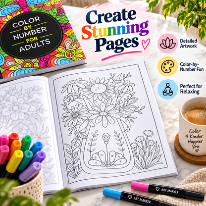 Adult Coloring Book