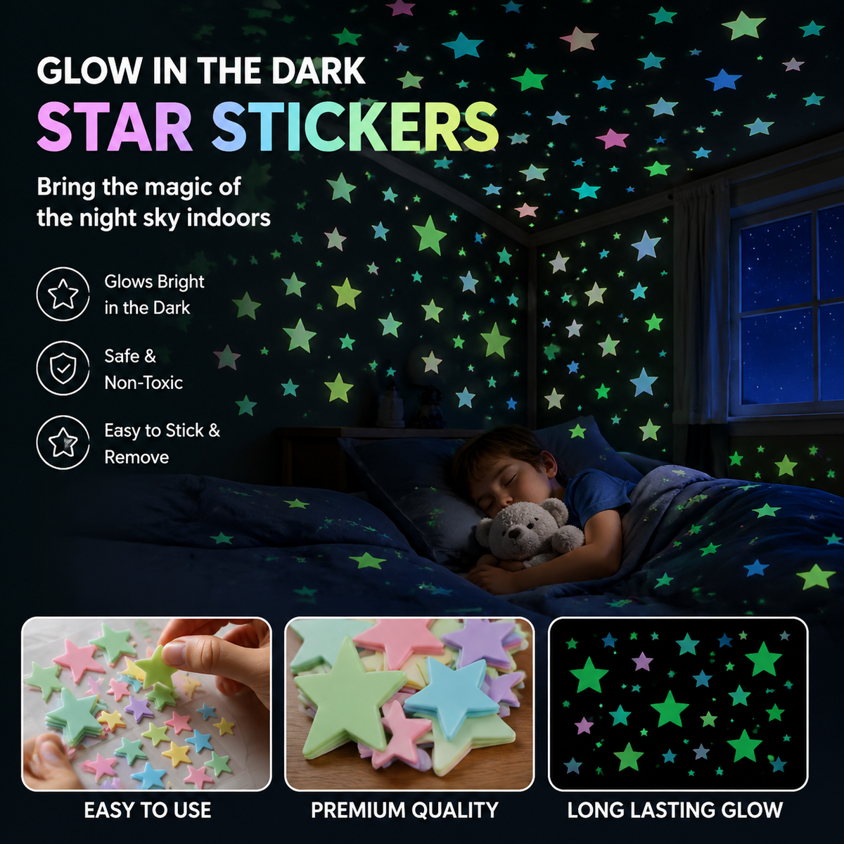 Hot Selling Star Wall Stickers