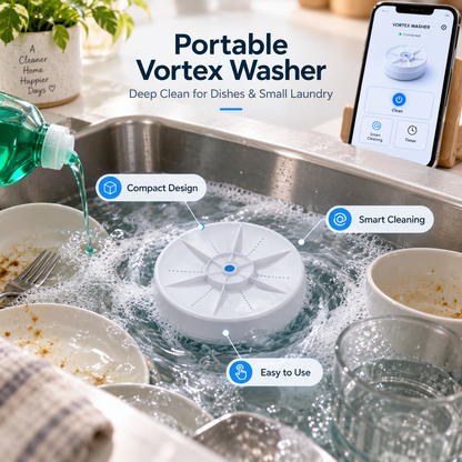 Portable Vortex Washer