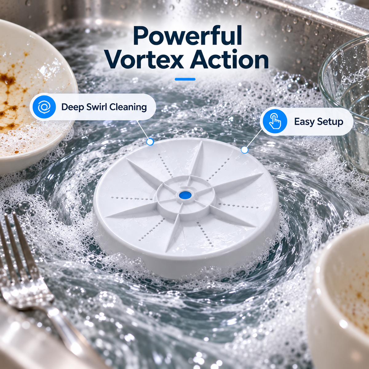 Portable Vortex Washer