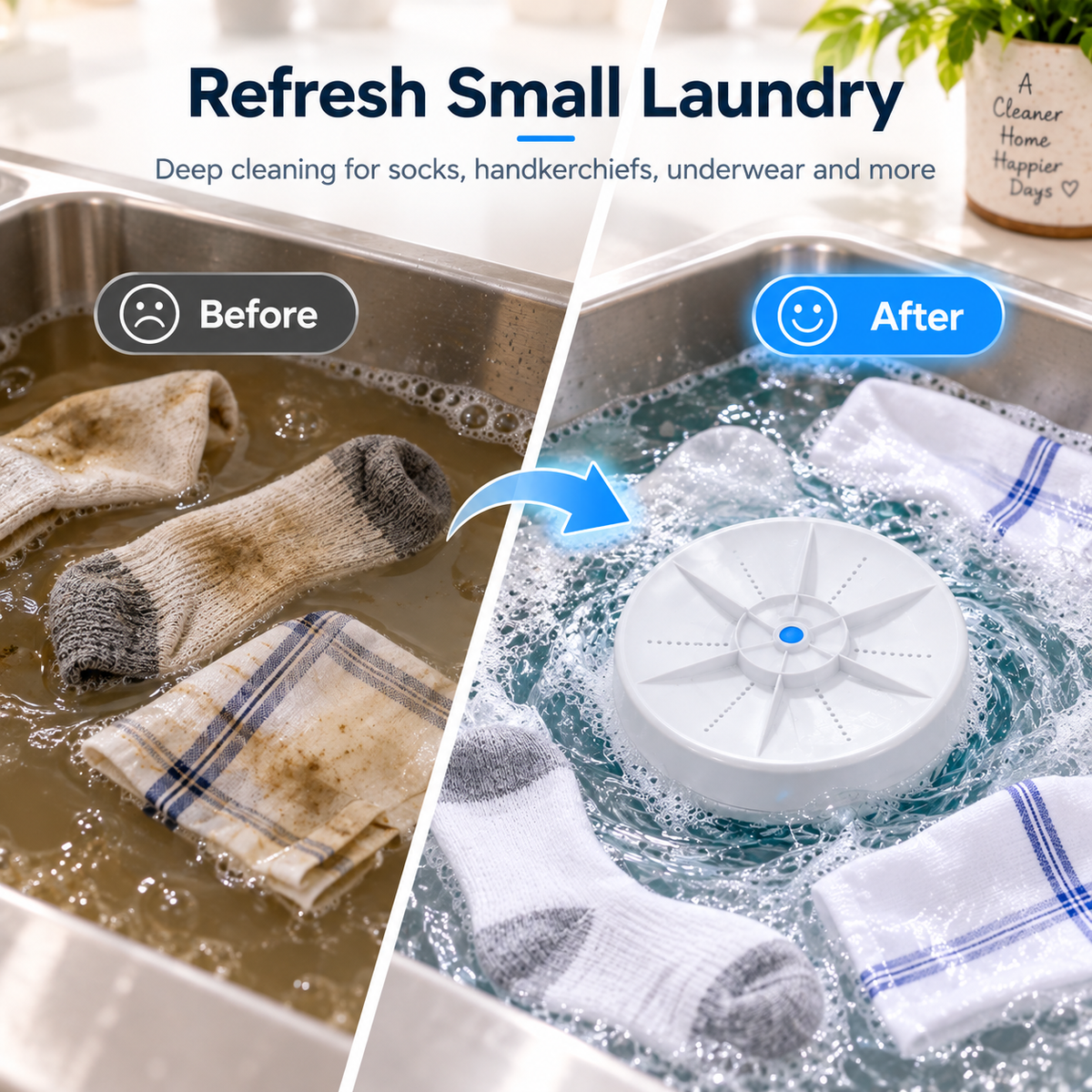 Portable Vortex Washer