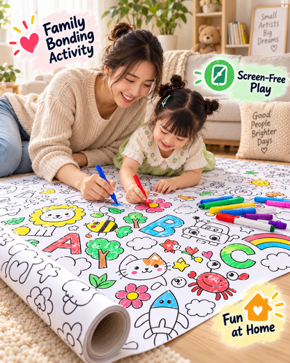 Kids Coloring Roll