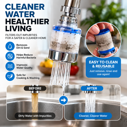 Faucet Water Filter Cleaner