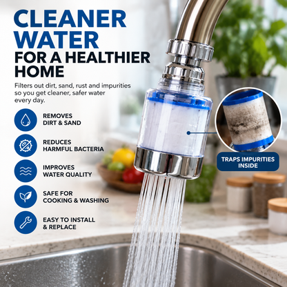 Faucet Water Filter Cleaner