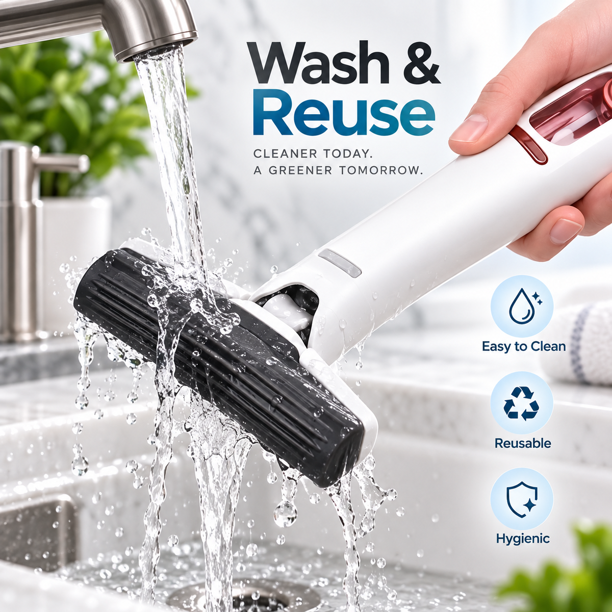 Multi-Surface Cleaning Squeegee.