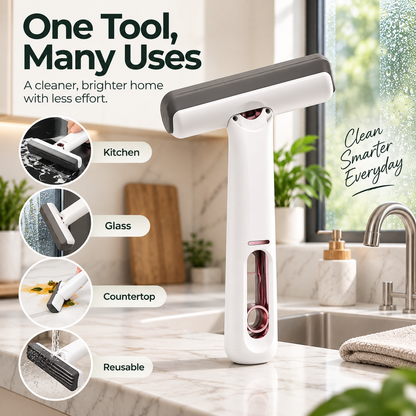 Multi-Surface Cleaning Squeegee.