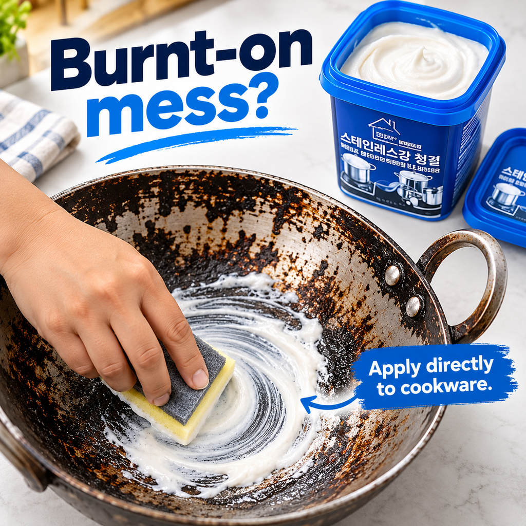 Korean ShineClean™ – Cookware Cleaning Paste