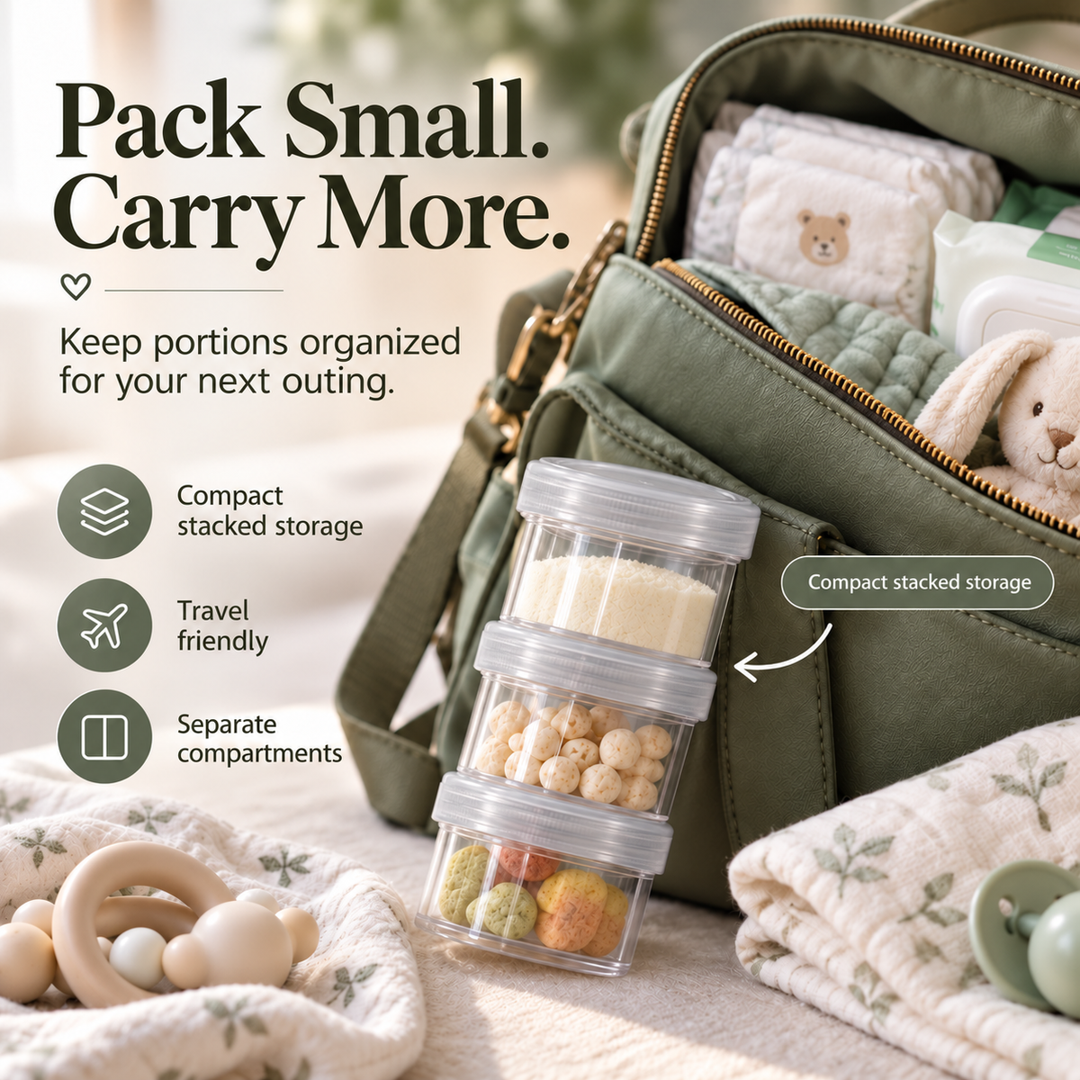 Stack &amp; Go Baby Food Organizer™
