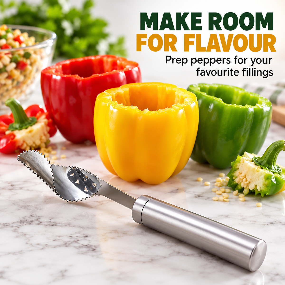 Pepper Core & Seed Remover 🌶️