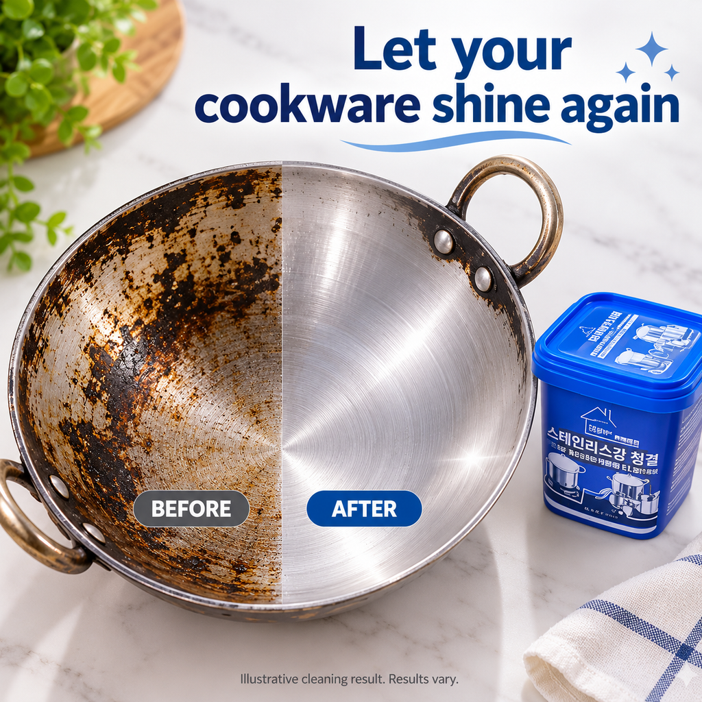 Korean ShineClean™ – Cookware Cleaning Paste