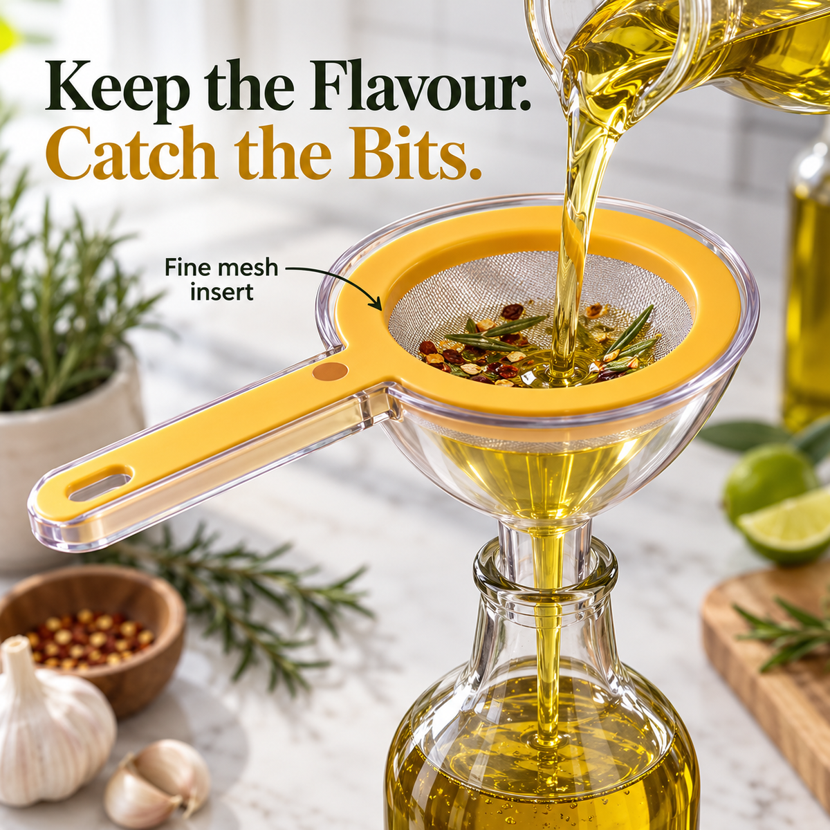 Hot Selling 2-In-1 Kitchen Funnel