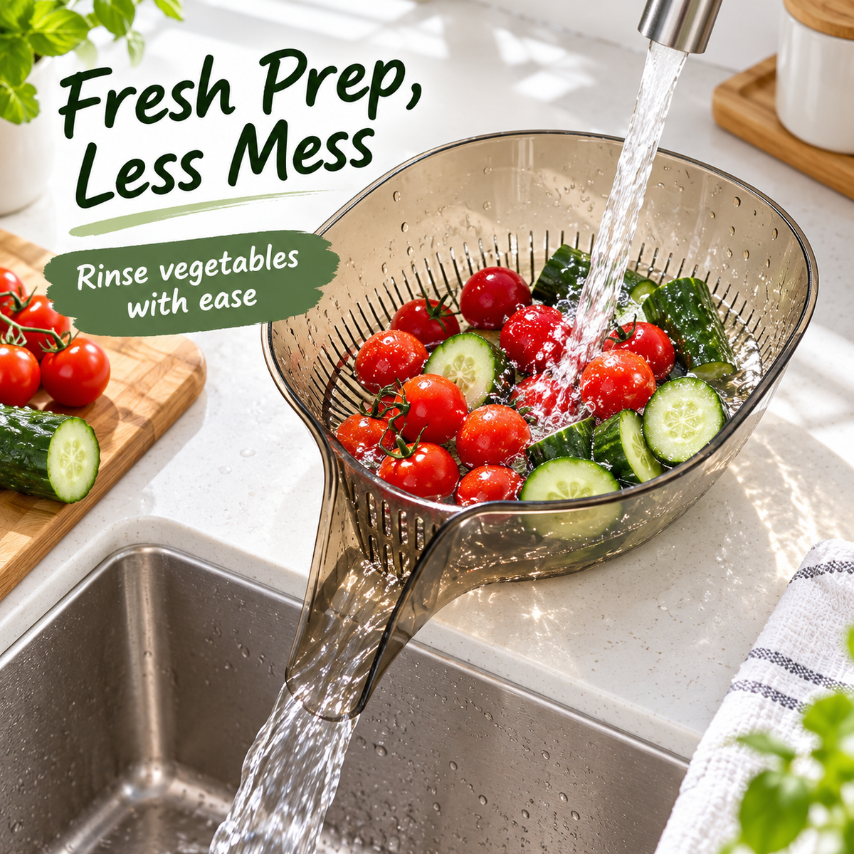Multi-Purpose Draining Basket