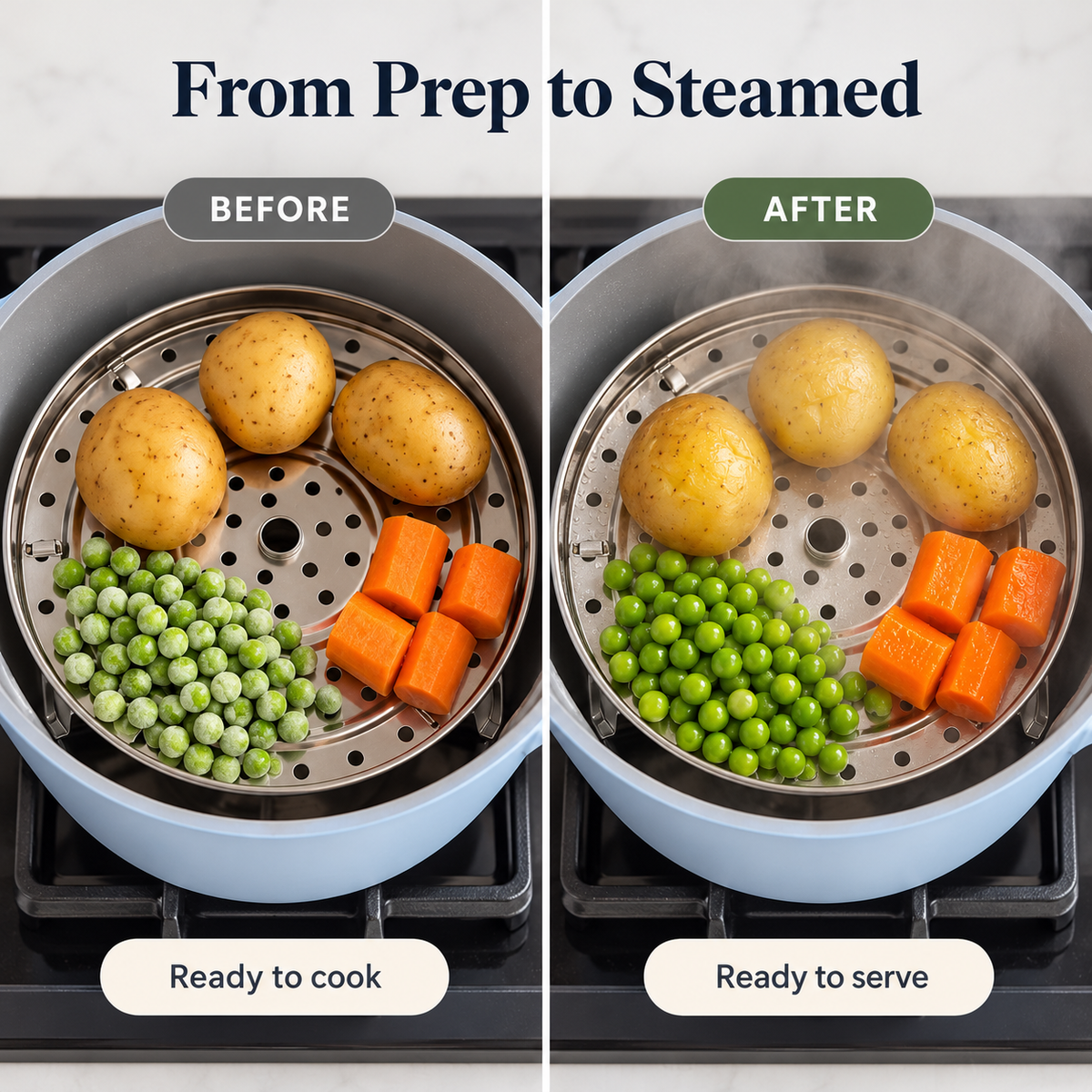 Stainless Steel Steamer Rack.