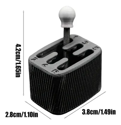 6-in-1 Realistic Gear Box Keychain
