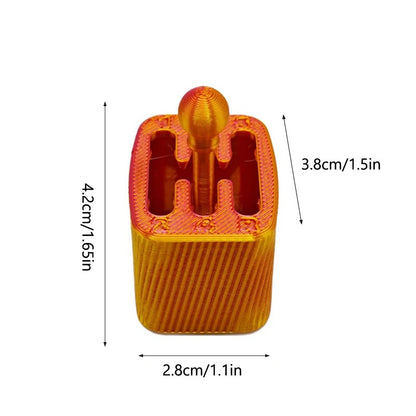 6-in-1 Realistic Gear Box Keychain