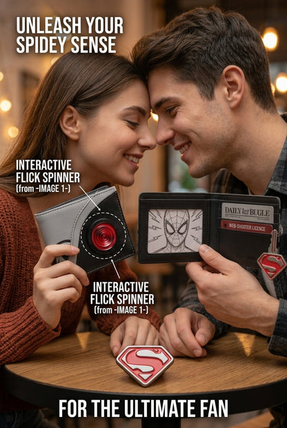 Premium Leather Spider-Man Wallet