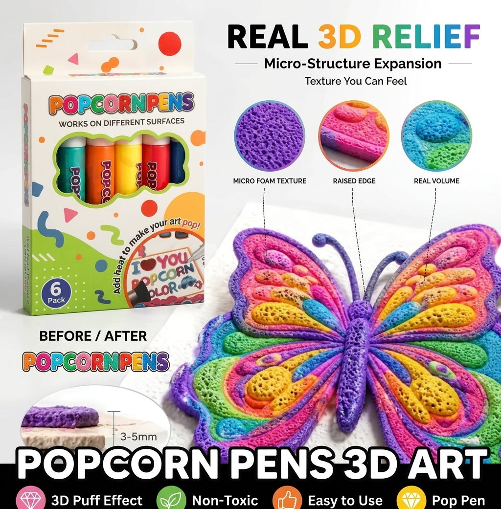 3D Magic Puffy Paint Pens™