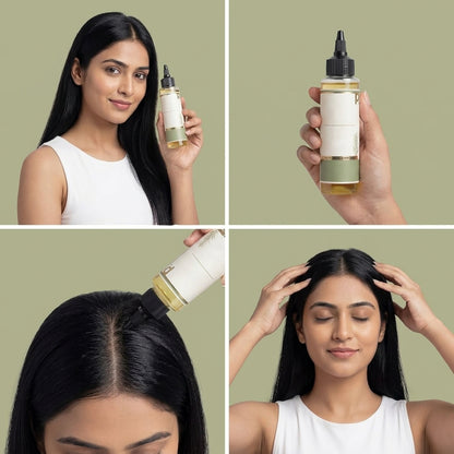 🌿 Ultimate Hair Growth Oil – Rosemary & Batana Hair Care Oil