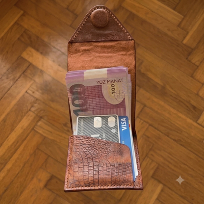 Premium Genuine Leather Slim Card Holder Wallet