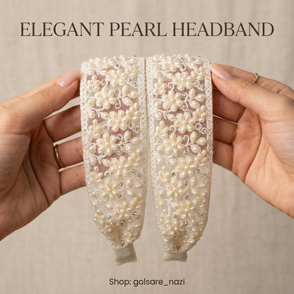 Elegant Pearl Headband