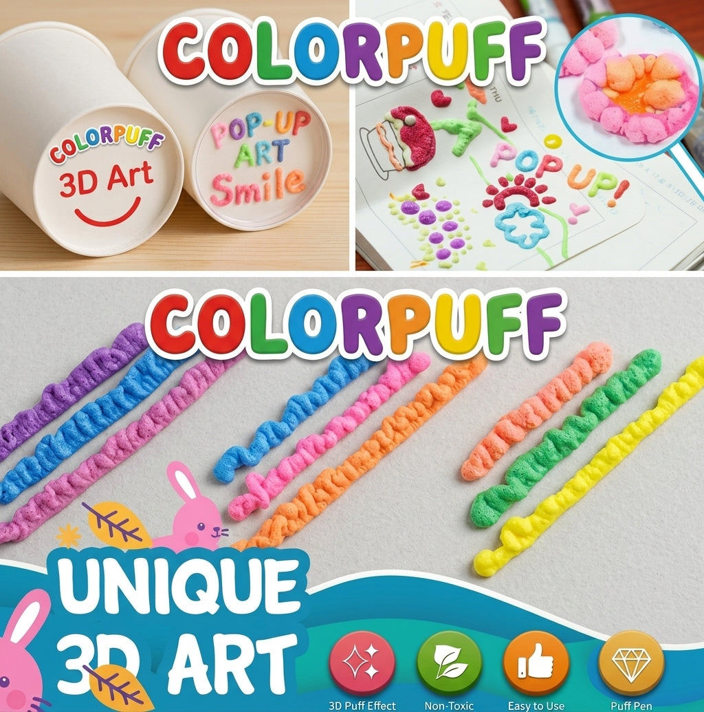3D Magic Puffy Paint Pens™