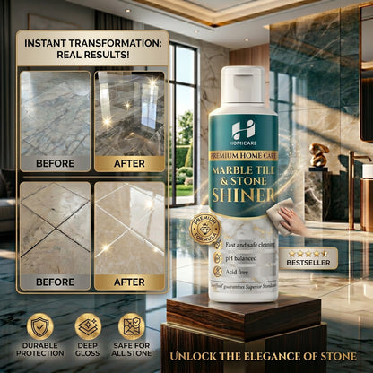 💎 Premium Marble & Tile Shiner - Deep Clean & Brilliant Shine 🌟
